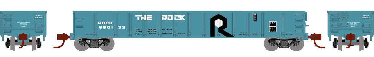 Athearn N ATH3558 52' Mill Gondola 'The ROCK' RI #680132