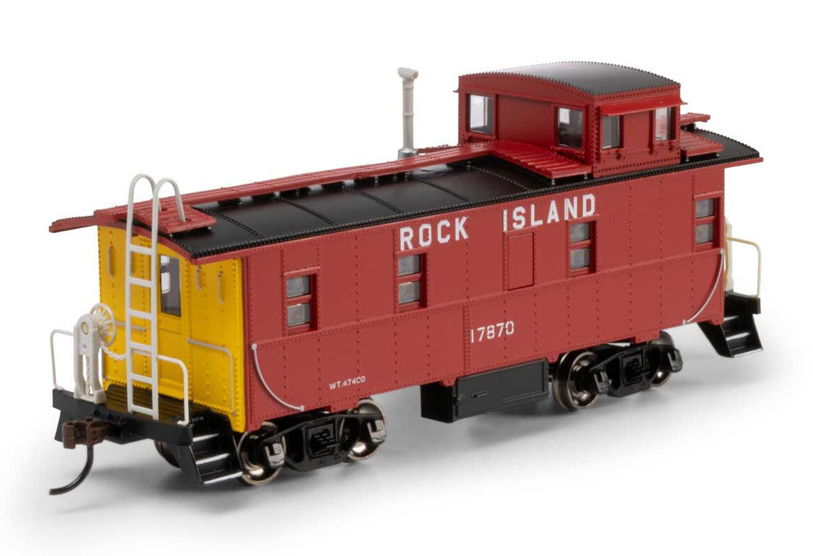 Athearn HO ATH74030 Cupola Caboose Rock Island RI #17870