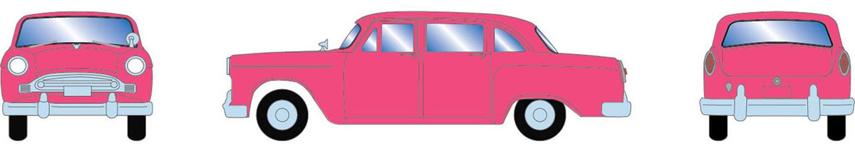 Athearn HO ATH74117 1950s Sedan - Pink