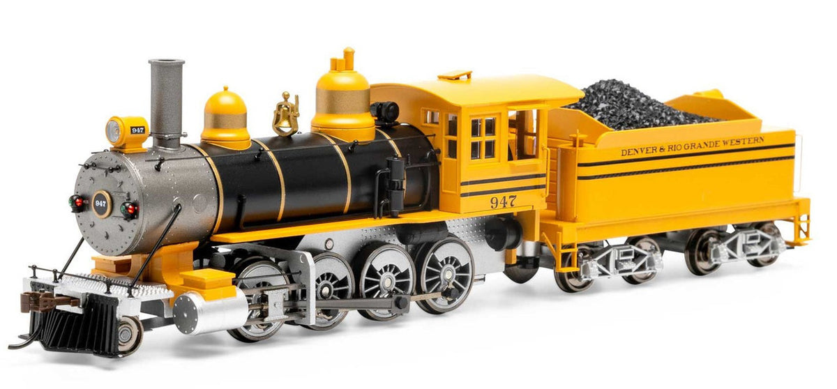 Athearn HO ATH85012 DCC/Econami Sound Equipped Old Time 2-8-0 Steam Locomotive D&RGW #947
