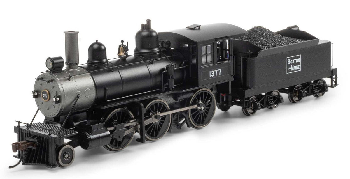 Athearn RTR HO ATH87214 DCC Ready Old Time 2-6-0 Mogul Steam Locomotive Boston & Maine B&M #1377