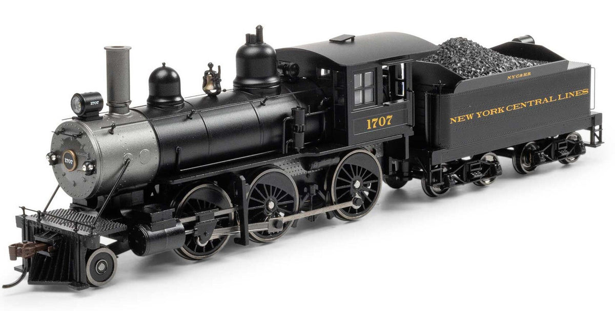 Athearn RTR HO ATH87317 DCC/Econami Sound Equipped Old Time 2-6-0 Mogul Steam Locomotive New York Central 'Lines' NYC #1707