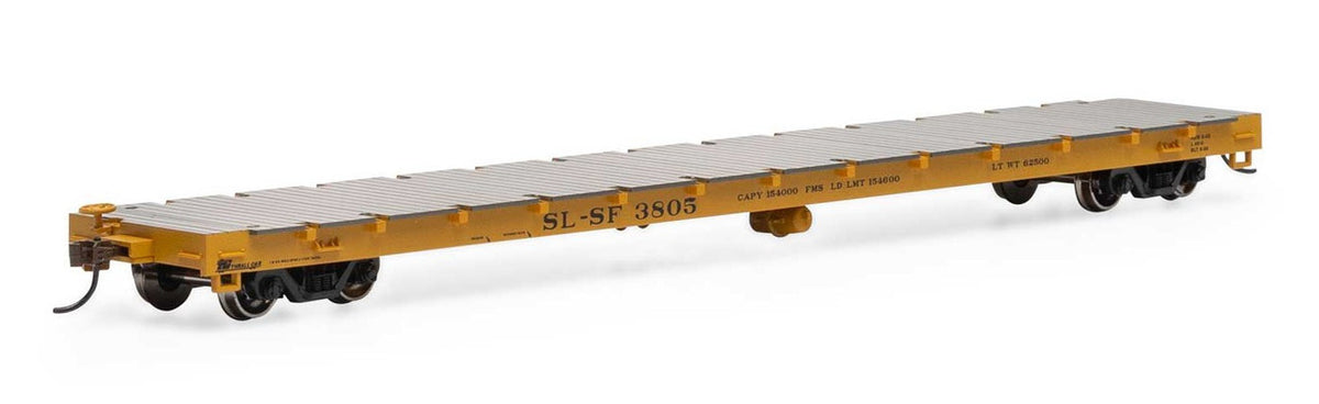 Athearn RTR HO ATH92676 60' Flatcar Frisco SL-SF #3805