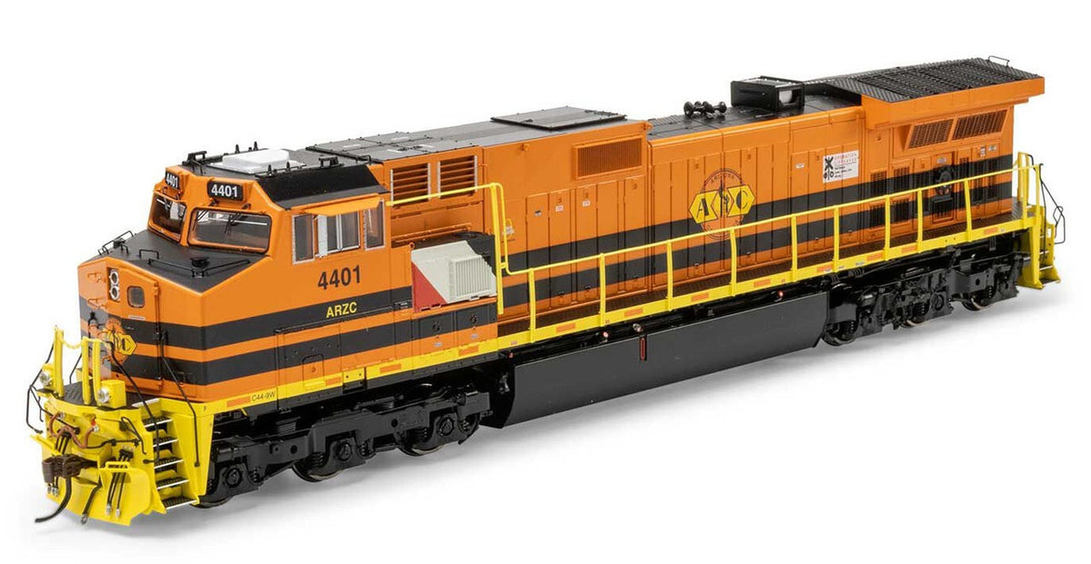 Athearn Genesis HO ATHG-1301 DCC/Tsunami 2 Sound Equipped GE Dash 9-44CW Locomotive ARZC w/Heralds & OLS Logo ARZC #4401