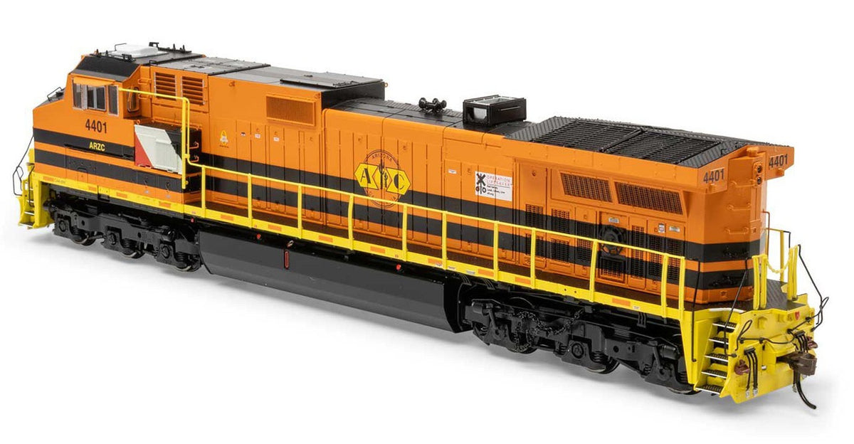 Athearn Genesis HO ATHG-1301 DCC/Tsunami 2 Sound Equipped GE Dash 9-44CW Locomotive ARZC w/Heralds & OLS Logo ARZC #4401