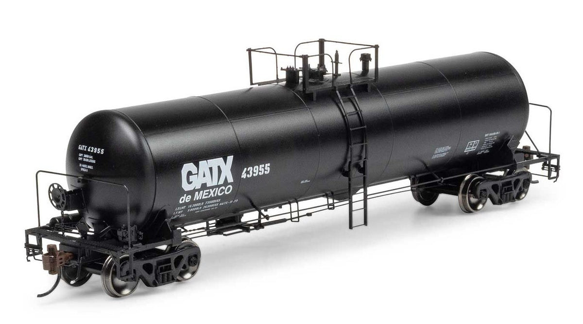 Athearn Genesis HO ATHG-1317 GATC 20K Gallon Tank Car GATX de Mexico #43955