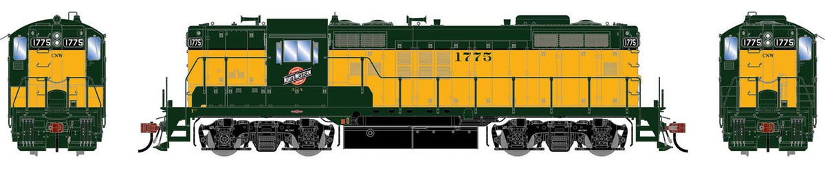 Athearn Genesis HO ATHG-1352 DCC Ready EMD GP18 Locomotive Chicago & North Western CNW #1775