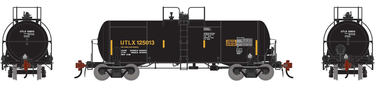 Athearn Genesis HO ATHG-1422 13K Gallon Acid Tank Car UTLX #125013