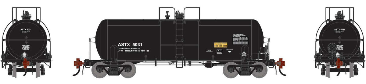 Athearn Genesis HO ATHG-1440 13K Gallon Acid Tank Car ASTX #5031