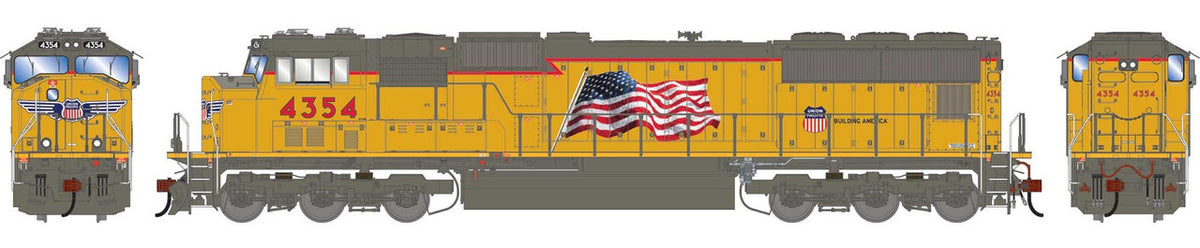 Athearn Genesis HO ATHG-1590 DCC Ready EMD SD70M Locomotive Union Pacific UP #4354