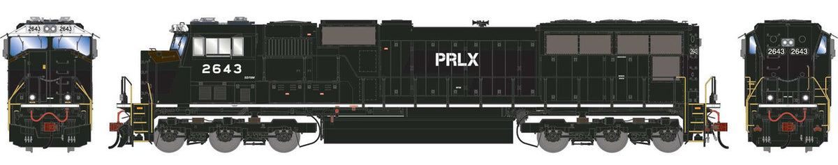 Athearn Genesis HO ATHG-1613 DCC/Tsunami 2 Sound Equipped EMD SD70M Locomotive 'Primed For Grime' PRLX 'Ex-NS' #2643