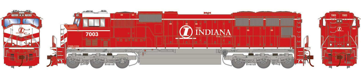 Athearn Genesis HO ATHG-1597 DCC Ready EMD SD70M Locomotive Indiana Rail Road INRD #7003
