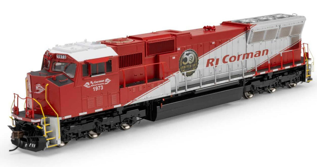 Athearn Genesis HO ATHG-1593 DCC Ready EMD SD70M Locomotive RJ Corman '50th Anniversary' Paint Scheme RJCC #1973