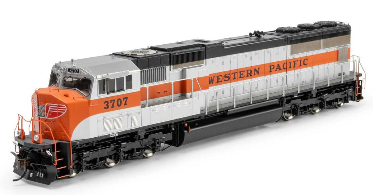Athearn Genesis HO ATHG-1622 DCC/Tsunami 2 Sound Equipped EMD SD70M Locomotive 'Legendary Liveries' Western Pacific WP #3707