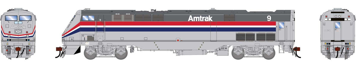 Athearn Genesis HO ATHG-1668 DCC Ready GE P42DC Locomotive Amtrak Phase III AMTK #9