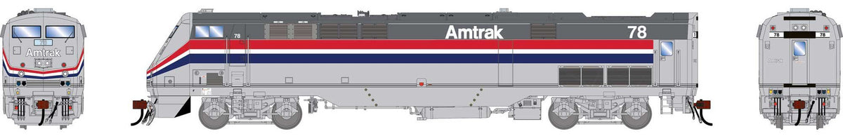 Athearn Genesis HO ATHG-1670 DCC Ready GE P42DC Locomotive Amtrak Phase III AMTK #78