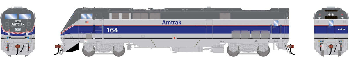 Athearn Genesis HO ATHG-1674 DCC Ready GE P42DC Locomotive Amtrak Phase IV 'Heritage' #164