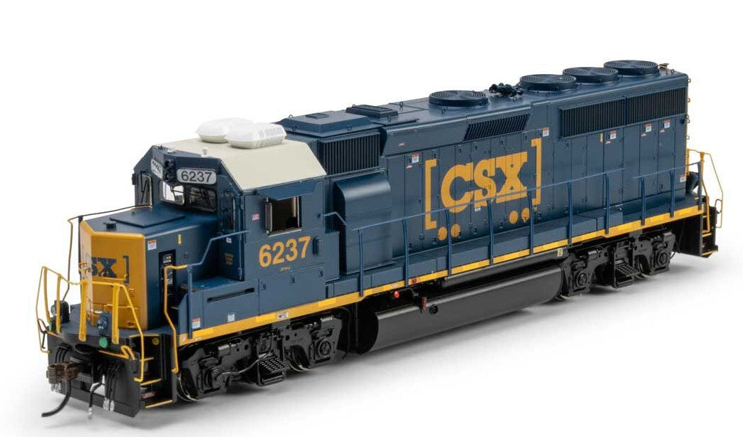 Athearn Genesis HO ATHG-1760 DCC/Tsunami 2 Sound Equipped EMD GP40-2 Locomotive CSX 'Boxcar Logo' CSXT #6237