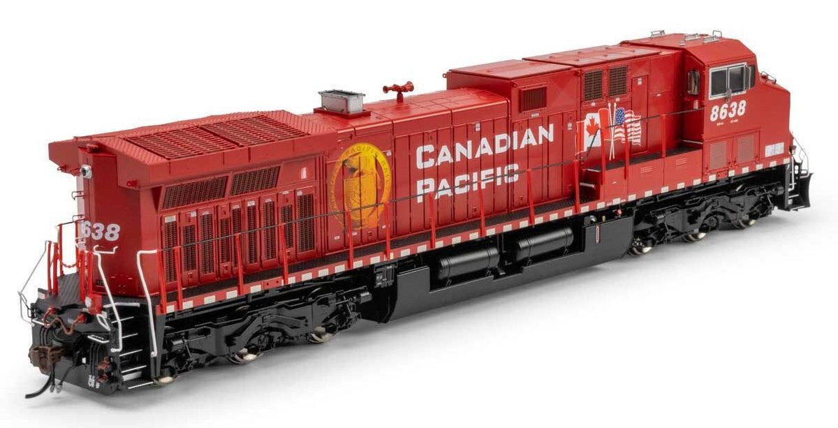 Athearn Genesis HO ATHG-2064 DCC/Tsunami 2 Sound Equipped GE AC4400CW Locomotive Canadian Pacific 'Dual Flags Scheme' CP #8638