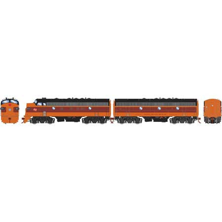 Athearn Genesis HO ATHG12322 DCC Ready F7A/B Milwaukee Road MILW #69A/#69B