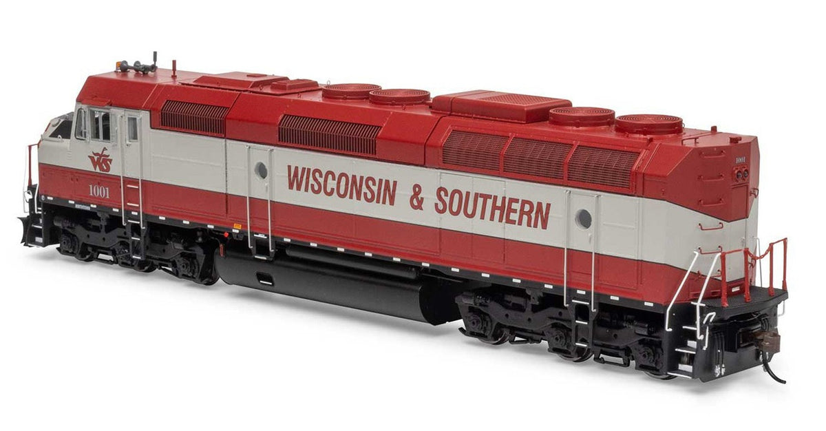 Athearn Genesis HO ATHG18278 DCC Ready EMD F45 Locomotive Wisconsin & Southern WSOR #1001