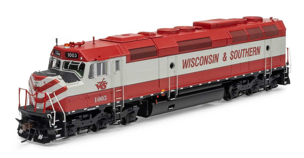 Athearn Genesis HO ATHG18279 DCC Ready EMD F45 Locomotive Wisconsin & Southern WSOR #1003
