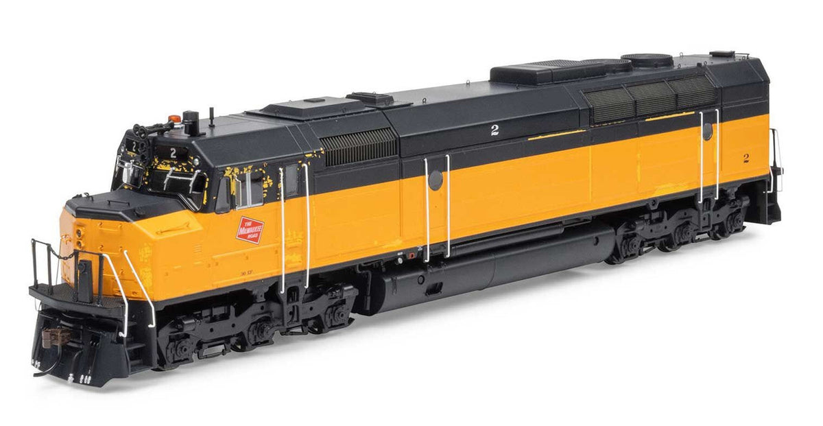 Athearn Genesis HO ATHG18385 DCC/Tsunami 2 Sound Equipped EMD FP45 Locomotive Milwaukee Road MILW #2