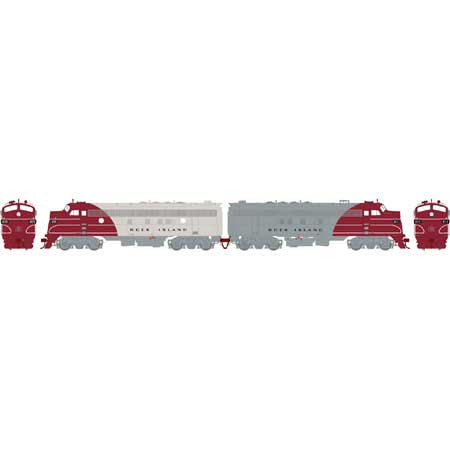 Athearn Genesis HO ATHG19312 DCC Ready FP7A/FP7A Rock Island RI #409/#411