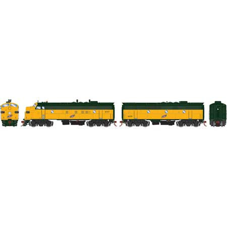 Athearn Genesis HO ATHG19521 with DCC/Tsunami2 Sound FP7A/F7B Chicago & North Western CNW #217/#315