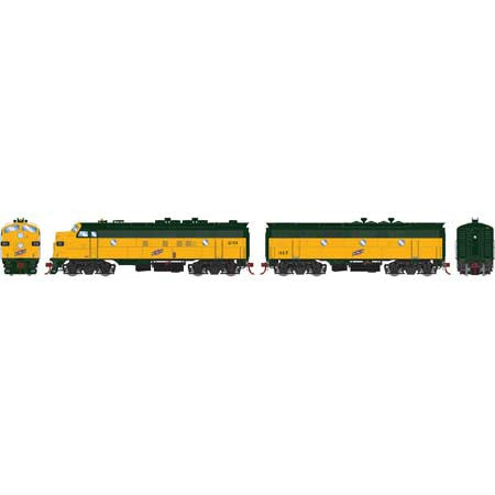 Athearn Genesis HO ATHG19322 DCC Ready FP7A/F7B Chicago & North Western CNW #231/#317