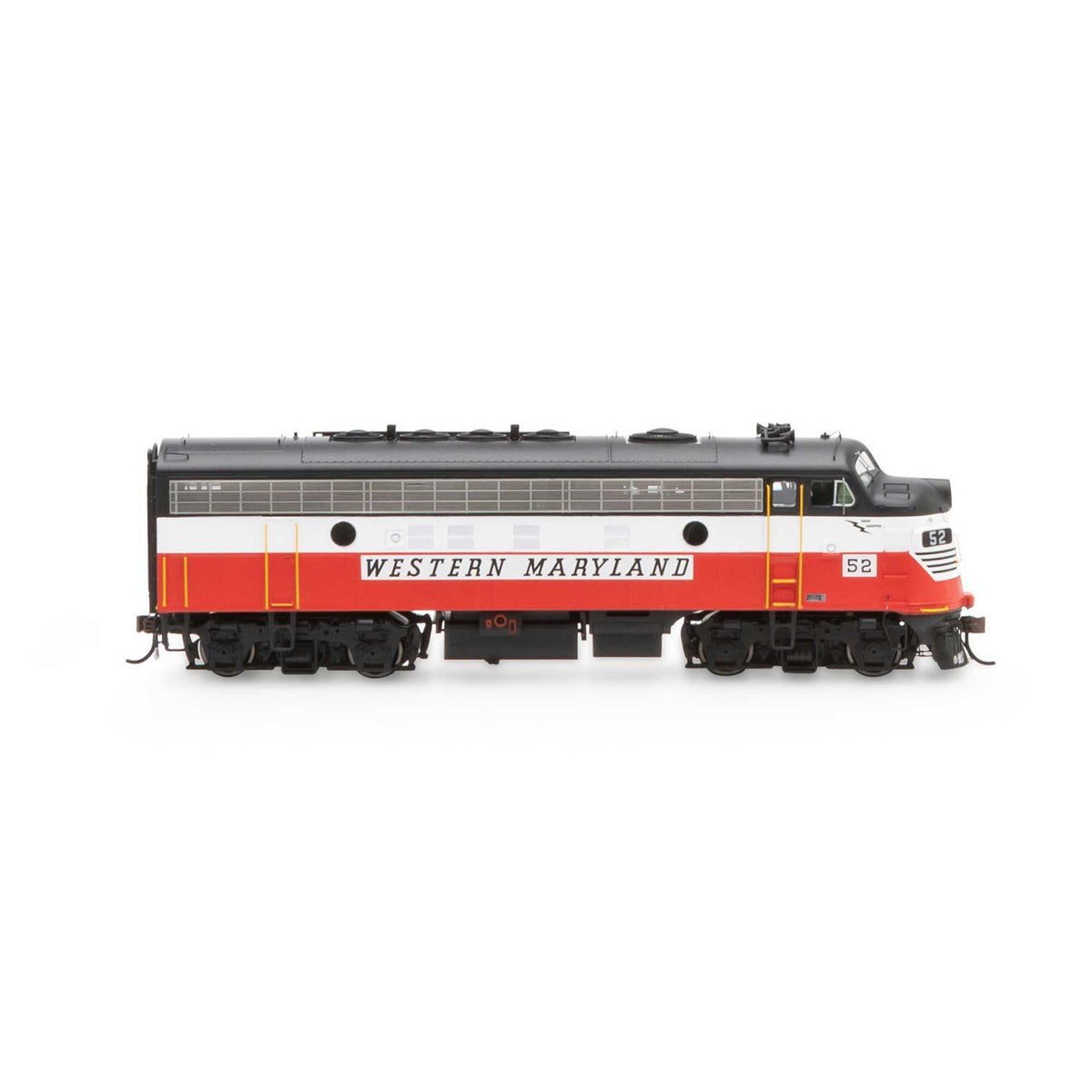 Athearn Genesis HO ATHG19353 DCC Ready EMD F3A Western Maryland WM #52