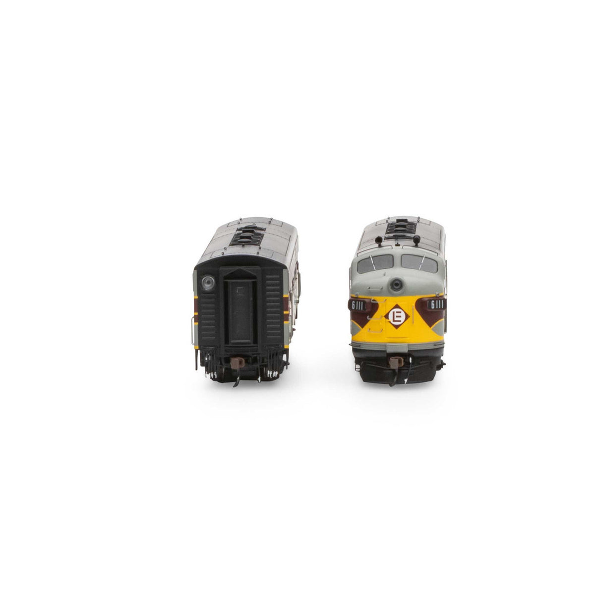 Athearn Genesis HO ATHG19357 DCC Ready EMD F7A/B Set Erie Lackawanna 'Freight' #6111/#6352