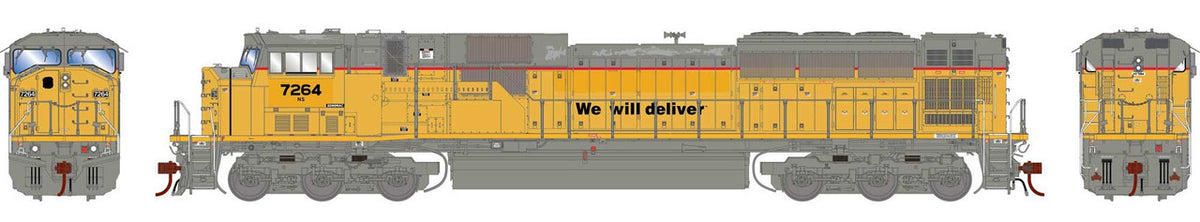 Athearn Genesis 2.0 HO ATHG27366 DCC/Sound EMD SD90MAC Norfolk Southern NS #7264