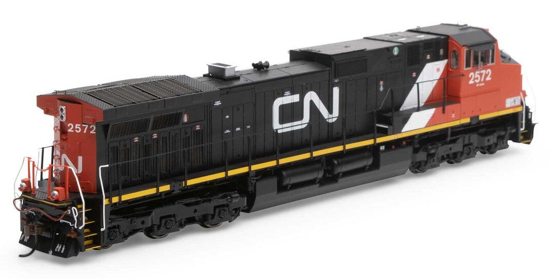 Athearn Genesis HO ATHG31631 DCC/Tsunami 2 Sound Equipped GE Dash 9-44CW Locomotive Canadian National CN #2572