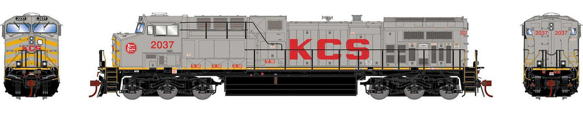 Athearn Genesis HO ATHG31790 DCC/Tsunami 2 Sound Equipped GE AC4400CW Locomotive KCS #2037