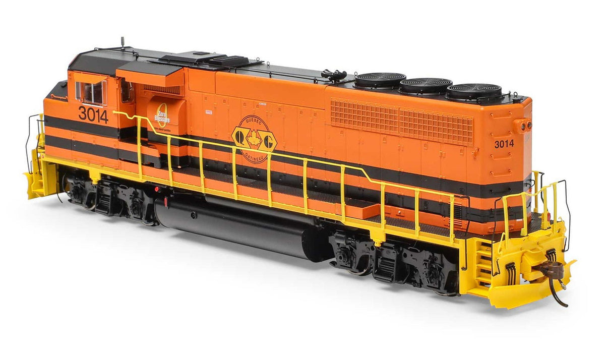 Athearn Genesis HO ATHG64941 DCC/Tsunami 2 Sound Equipped GP40-2 Locomotive Quebec Gatineau Railway QGRY #3014