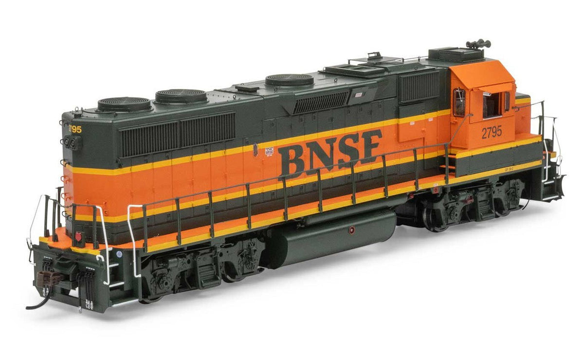 Athearn Genesis HO ATHG66356 DCC/Tsunami 2 Sound Equipped EMD GP39-2u Locomotive BNSF H1 scheme BNSF #2795