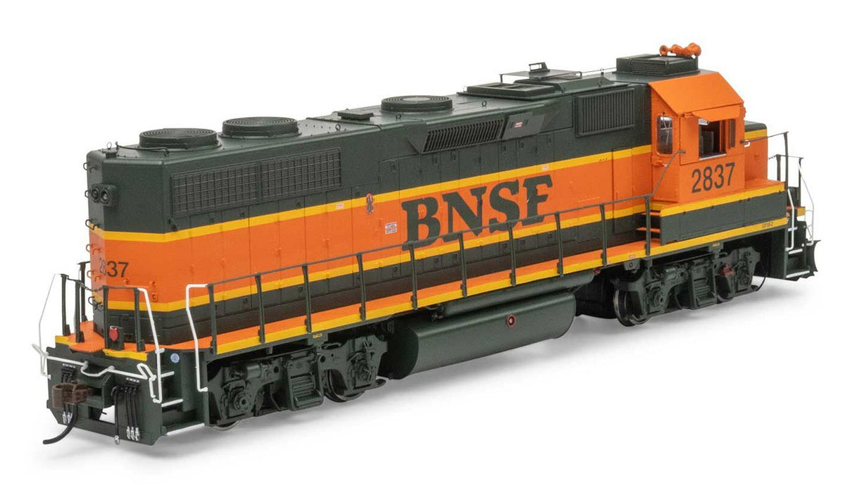 Athearn Genesis HO ATHG66257 DCC Ready EMD GP39-2u Locomotive BNSF H1 scheme BNSF #2837