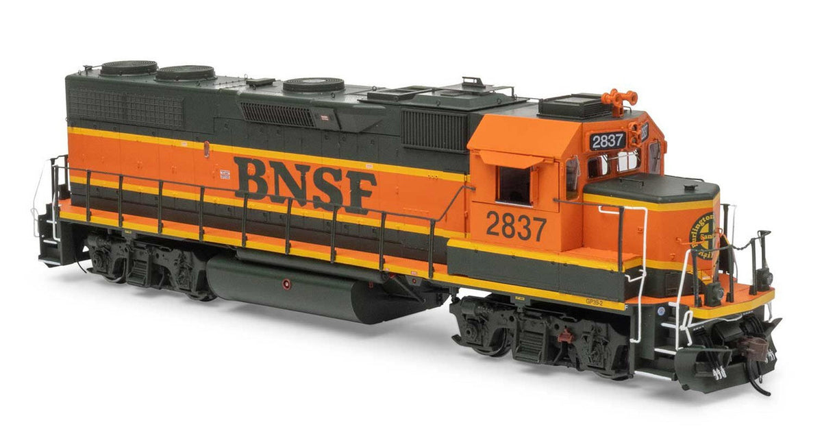 Athearn Genesis HO ATHG66357 DCC/Tsunami 2 Sound Equipped EMD GP39-2u Locomotive BNSF H1 scheme BNSF #2837