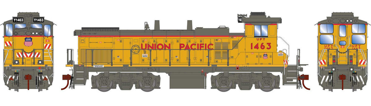 Athearn Genesis HO ATHG66364 DCC/Tsunami 2 Sound Equipped EMD MP15AC Locomotive Union Pacific UPY #1463