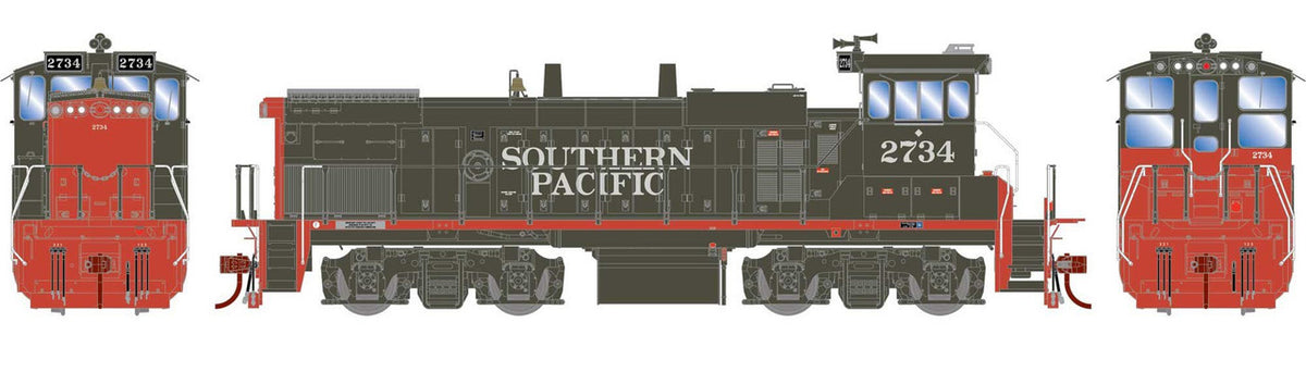 Athearn Genesis HO ATHG66367 DCC/Tsunami 2 Sound Equipped EMD MP15AC Locomotive Southern Pacific SP #2734