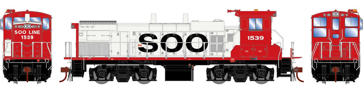 Athearn Genesis HO ATHG66270 DCC Ready EMD MP15AC Locomotive SOO #1539