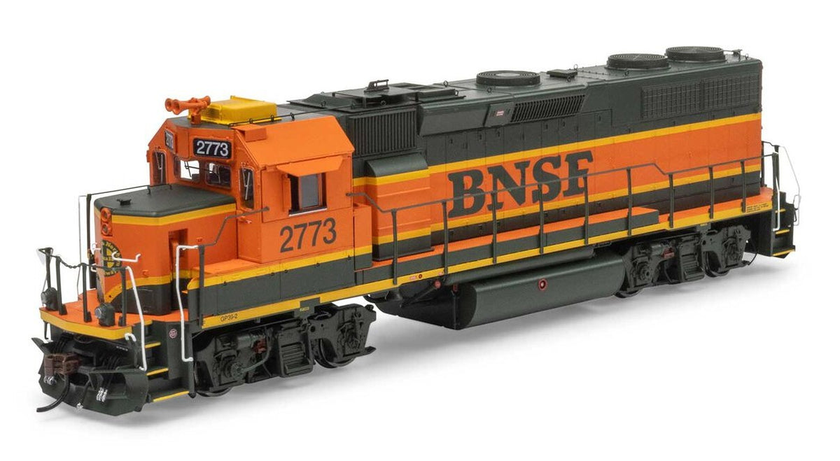 Athearn Genesis HO ATHG66355 DCC/Tsunami 2 Sound Equipped EMD GP39-2u Locomotive BNSF #2773