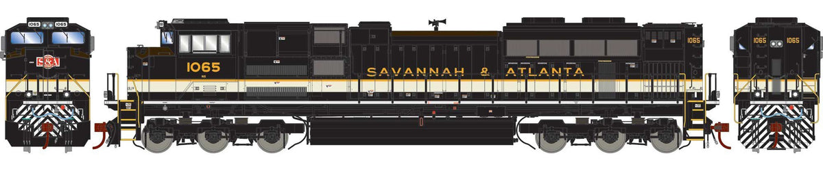 Athearn Genesis HO ATHG75654 DCC/Tsunami 2 Sound Equipped EMD SD70ACe Locomotive Norfolk Southern Savannah & Atlanta Heritage NS #1065