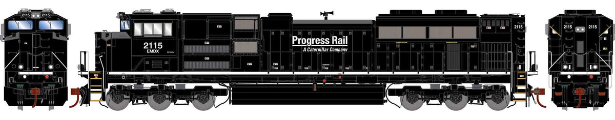 Athearn Genesis HO ATHG75660 DCC/Tsunami 2 Sound Equipped EMD SD70ACe Locomotive EMDX #2115