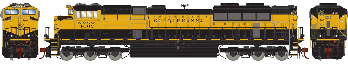 Athearn Genesis HO ATHG75562 DCC Ready EMD SD70M-2 Locomotive NYS&W #4062