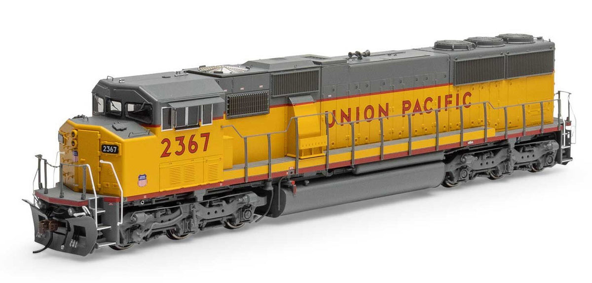 Athearn Genesis HO ATHG75635 DCC/Tsunami 2 Sound Equipped EMD SD60M 'Tri-Clops' Locomotive Union Pacific UP #2367