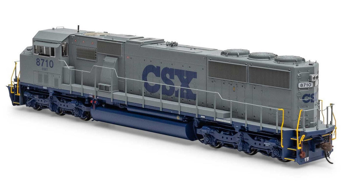 Athearn Genesis HO ATHG75636 DCC/Tsunami 2 Sound Equipped EMD SD60M 'Tri-Clops' Locomotive CSX CSXT #8710