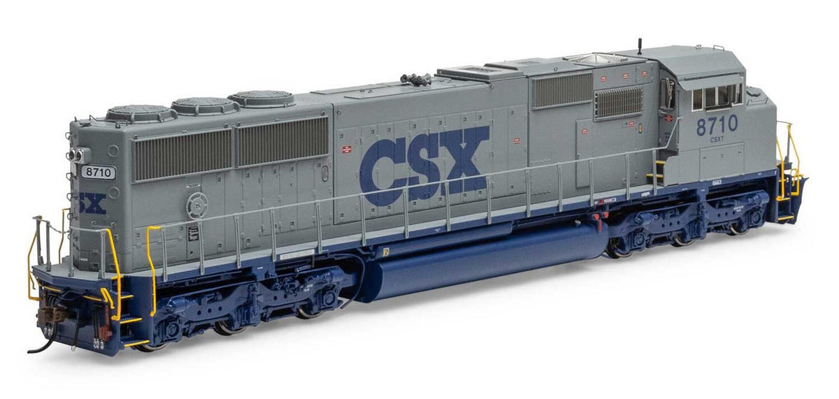 Athearn Genesis HO ATHG75636 DCC/Tsunami 2 Sound Equipped EMD SD60M 'Tri-Clops' Locomotive CSX CSXT #8710