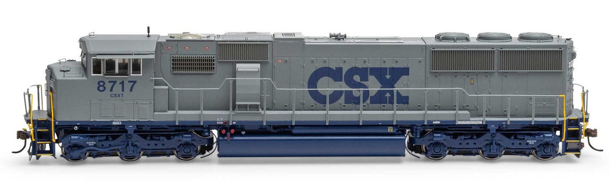 Athearn Genesis HO ATHG75637 DCC/Tsunami 2 Sound Equipped EMD SD60M 'Tri-Clops' Locomotive CSX CSXT #8717